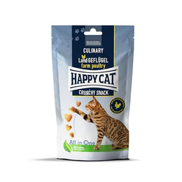 Produktbild von Happy Cat Culinary Crunchy Snack Land-Geflügel - 10 x 70 g