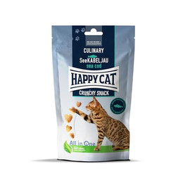 Produktbild von Happy Cat Culinary Crunchy Snack See-Kabeljau - 10 x 70 g