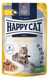 Produktbild von HAPPY CAT Culinary Nassfutter Katze Adult Land-Geflügel Meat in Sauce - 20 x 85 g