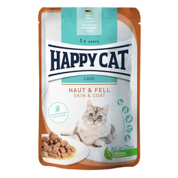 Produktbild von Happy Cat Katzen Nassfutter Care Haut & Fell - 20 x 85 g