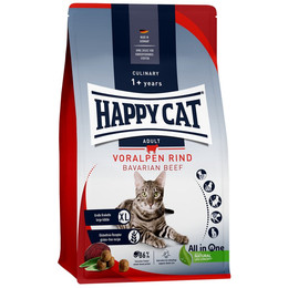 Produktbild von Happy Cat Katzen Trockenfutter Culinary Voralpen Rind - 6 x 300 g