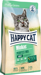 Happy Cat Minkas Perfect Mix Adult Katzenfutter - Geflügel, Lamm & Fisch - 1,5 kg – Bild 1 von 2
