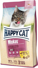 Produktbild von Happy Cat Minkas Sterilised Geflügel Trockenfutter - 1,5 kg