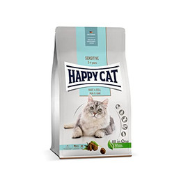 Produktbild von Happy Cat Sensitive Haut & Fell Katzen-Trockenfutter - 300 g