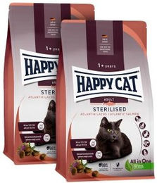 Produktbild von HAPPY CAT Sterilised Trockenfutter Katze Adult Atlantik-Lachs - 2 x 10 kg