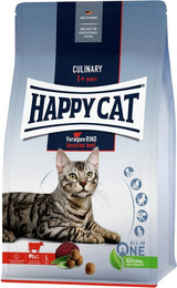 Produktbild von HAPPY CAT Supreme Culinary Voralpen-Rind Katzentrockenfutter Sparpaket 2 x 4 Kilogramm