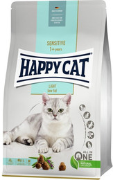 Produktbild von HAPPY CAT Supreme Sensitive Adult Light Katzentrockenfutter Sparpaket 2 x 4 Kilogramm