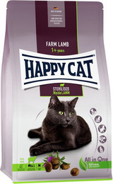 Produktbild von HAPPY CAT Supreme Sterilised Adult Weide-Lamm Katzentrockenfutter Sparpaket 2 x 4 Kilogramm
