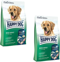 Produktbild von HAPPY DOG fit & vital Maxi Adult Hundetrockenfutter Sparpaket 2 x 14 Kilogramm