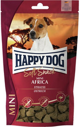 Produktbild von HAPPY DOG Gramm Soft Snack 100 Gramm Hundesnack Sparpaket 10 x 100 Gramm Mini Africa