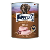 Produktbild von Happy Dog Hunde Nassfutter Truthahn Pur - 6 x 800 g