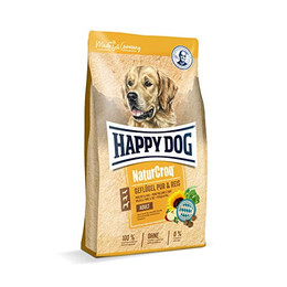 Produktbild von Happy Dog NaturCroq Geflügel Pur & Reis Trockenfutter für ausgewachsene Hunde - 4 kg