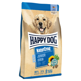 Produktbild von Happy Dog NaturCroq Junior Trockenfutter für Junghunde - 4 x 1 kg