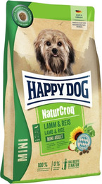 Produktbild von HAPPY DOG NaturCroq Mini Lamm mit Reis Hundetrockenfutter Sparpaket 2 x 4 Kilogramm