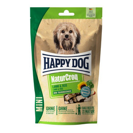 Produktbild von Happy Dog NaturCroq Mini Snack Lachs & Reis - 10 x 100 g
