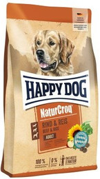 Produktbild von HAPPY DOG NaturCroq Trockenfutter Hund Adult Rind & Reis - 2 x 15 kg
