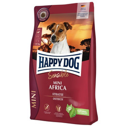 Produktbild von Happy Dog Sensible Mini Africa Trockenfutter - 6 x 300 g
