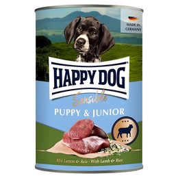 Produktbild von Happy Dog Sensible Puppy Lamm & Reis - 6 x 400 g