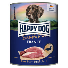 Produktbild von Happy Dog Sensible Pure France Ente - 6 x 800 g