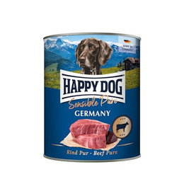 Produktbild von Happy Dog Sensible Pure Germany Rind Nassfutter - 6 x 800 g