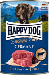 Produktbild von Happy Dog Sensible Pure Germany Rind pur - 6 x 400 g