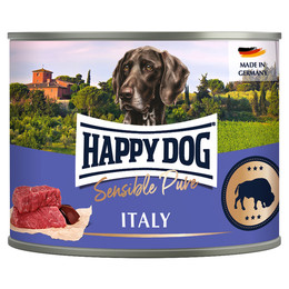 Produktbild von Happy Dog Sensible Pure Italy Büffel pur - 6 x 200 g