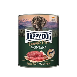 Produktbild von Happy Dog Sensible Pure Montana Pferd Nassfutter - 6 x 800 g