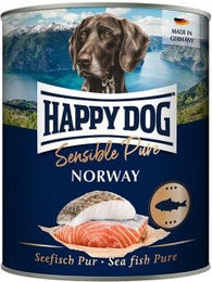 Produktbild von HAPPY DOG Sensible Pure Nassfutter Hund Adult 6x800 g Seefisch