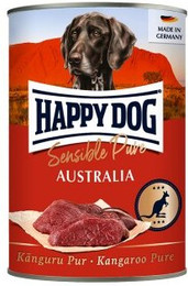 Produktbild von HAPPY DOG Sensible Pure Nassfutter Hund Adult Känguru - 6 x 400 g