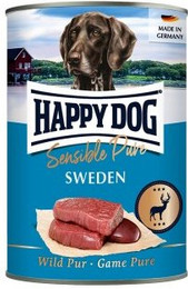 Produktbild von HAPPY DOG Sensible Pure Nassfutter Hund Adult Wild - 6 x 400 g