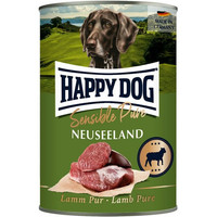 Produktbild von HAPPY DOG Sensible Pure Neuseeland Lamm Hundenassfutter - 12 x 400 g