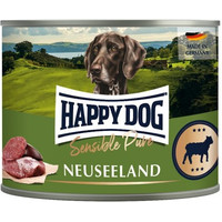 Produktbild von HAPPY DOG Sensible Pure Neuseeland Lamm Nassfutter - 12 x 200 g
