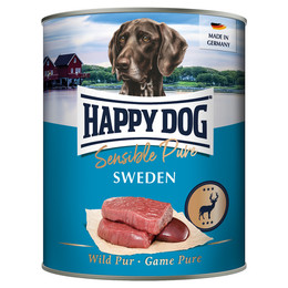 Produktbild von Happy Dog Sensible Pure Sweden Wild - 6 x 800 g