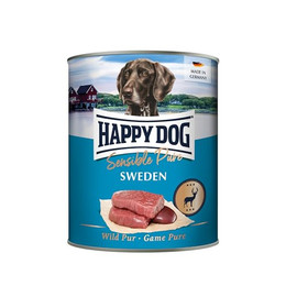Produktbild von Happy Dog Sensible Pure Sweden Wild Nassfutter - 6 x 800 g