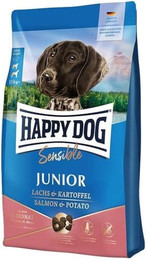 Produktbild von Happy Dog Sensitive Junior Lachs & Kartoffel - 4 kg