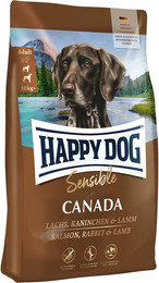Produktbild von HAPPY DOG Supreme Sensible Canada Hundetrockenfutter Sparpaket 2 x 11 Kilogramm