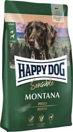 Produktbild von HAPPY DOG Supreme Sensible Montana Hundetrockenfutter Pferd - 10000 g