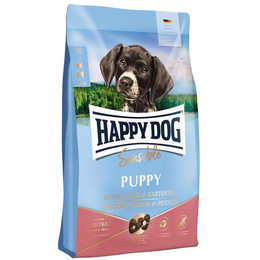 Produktbild von Happy Dog Supreme Sensible Puppy Huhn, Lachs & Kartoffel - 1 kg