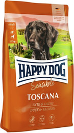 Produktbild von HAPPY DOG Supreme Sensible Toscana Hundetrockenfutter Sparpaket 2 x 12,5 Kilogramm