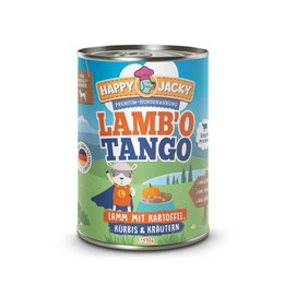 Produktbild von Happy Jacky Lamb'o Tango Nassfutter für Hunde - 6 x 820 g
