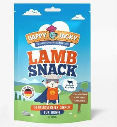 Produktbild von HAPPY JACKY Mono Hundesnack 6x130g Lamm pur