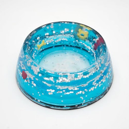 Produktbild von HAPPY JACKY Napf Hund aus Acryl Größe M blau