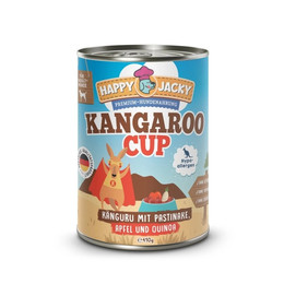 Produktbild von Happy Jacky Nassfutter Känguru Cup - 6 x 820 g
