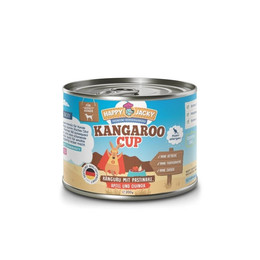Produktbild von Happy Jacky Nassfutter Känguru Cup - 6 x 200 g