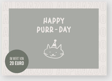 Produktbild von Happy Purr-Day Gutschein