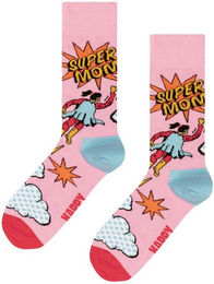 Happy Socks Flying Super Mom Orange 36-40 – Bild 1 von 4