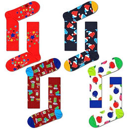 Happy Socks Holiday Vibes 4er Geschenke Set 41-46 - 4 x 1 Stk. – Bild 1 von 8