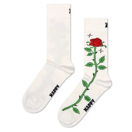 Produktbild von Happy Socks Rose Sock White 36-40