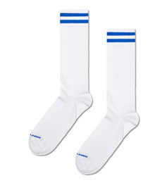 Happy Socks Solid Sneaker Thin Crew Sock White 41-46 – Bild 1 von 2