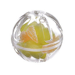 Produktbild von HappyBird Papageien Treat-Spielzeug Foraging Acryl-Kugel Ø 9 cm - 1 Stk.